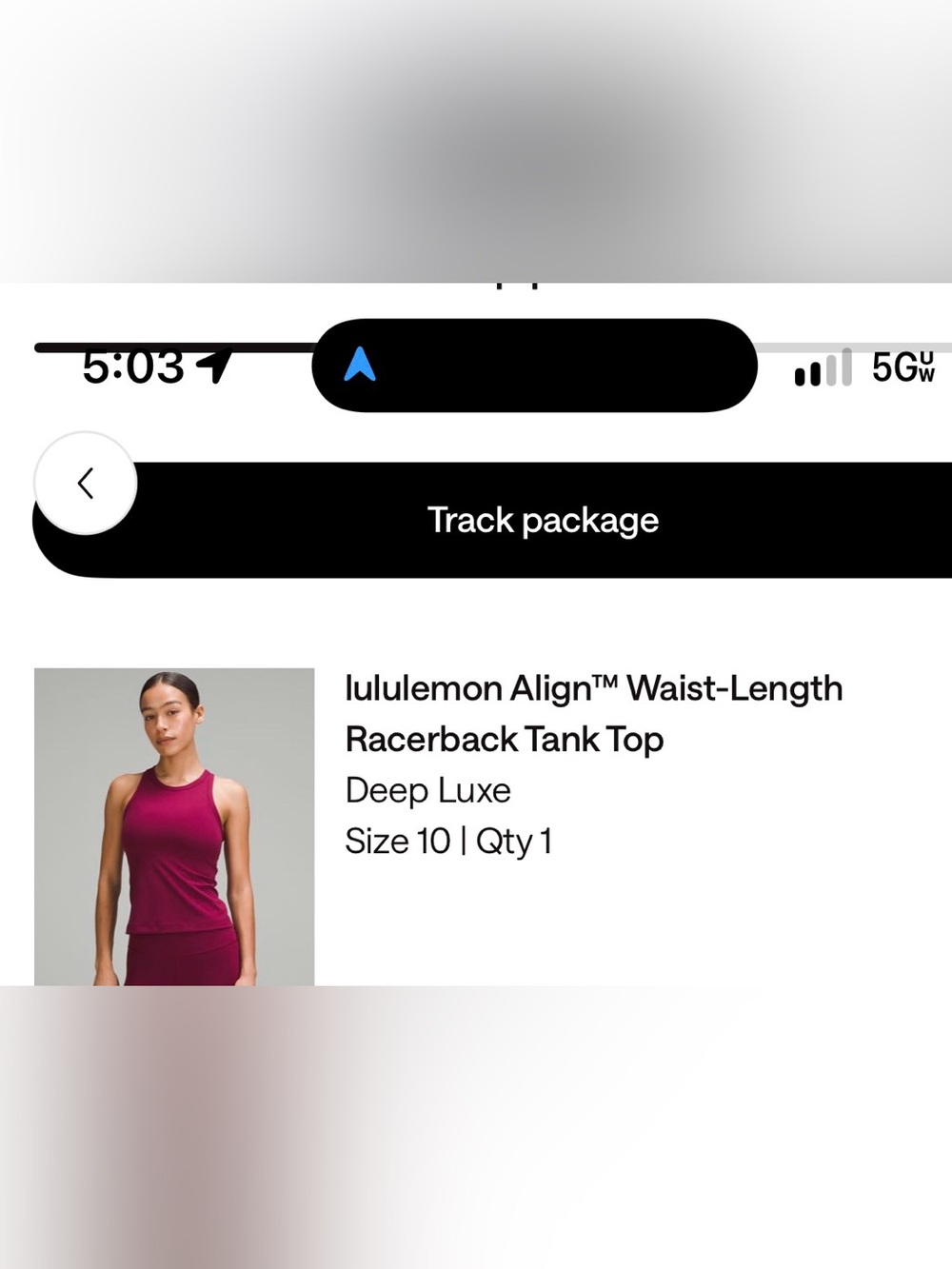 lululemon athletica Align™ Racerback Tank Top in Deep Luxe (Berry)